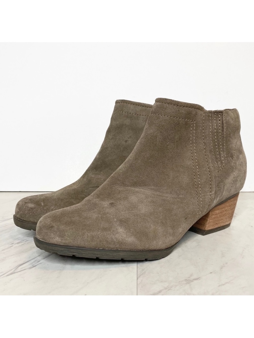 Blondo Valli Brown Gray Waterproof Bootie 8M